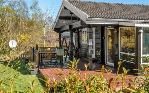 Hakon - 1Km from the Sea: Cottage, Backyard, Yard, Garden Buildings, Shed, Siding, Outdoor Furniture, Log Cabin, Outdoor Structure, Shack