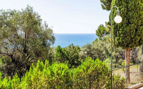 Casa del Mare: Blue, Daytime, Leaf, Vegetation, Sea, Ocean, Fence
