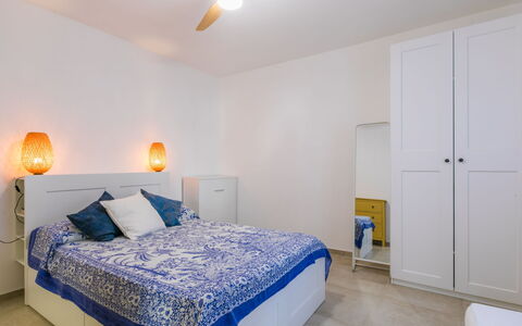 La Casetta: Furniture, Bed, Interior Design, Bedroom, Wall, Flooring, Floor, Bed Sheet, Bedding, Wood