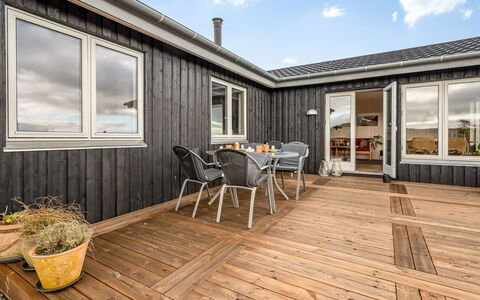Benite - 600M from the Sea: Cottage, Backyard, Yard, Garden Buildings, Shed, Siding, Outdoor Furniture, Log Cabin, Outdoor Structure, Shack