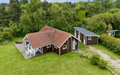 Terne - 90M from the Sea: Cottage, Backyard, Yard, Garden Buildings, Shed, Siding, Outdoor Furniture, Log Cabin, Outdoor Structure, Shack