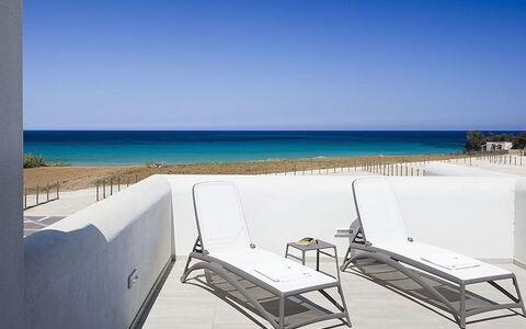 Timo: Blue, Furniture, Floor, Sea, Ocean, Shade, Coast, Chair, Beach, Outdoor Furniture