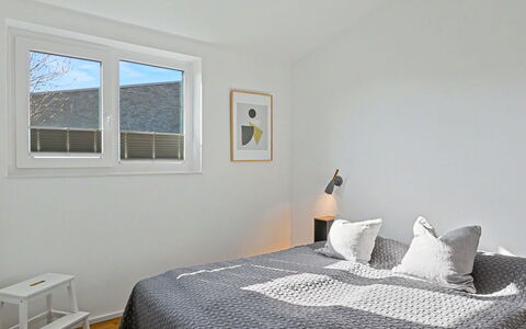Dümmer Søtid: Wall, Interior Design, Bedroom, Bed, Wood, Ceiling, Flooring, Floor, Furniture, Bedding