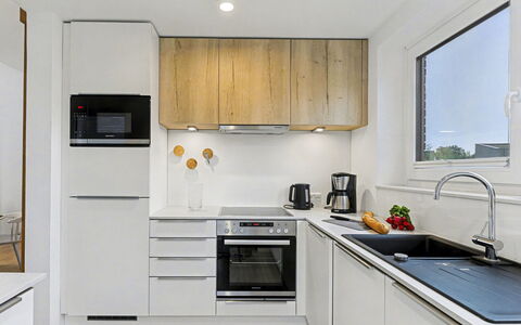 Sonnenwiese: Kitchen Appliance, Kitchen, Countertop, Major Appliance, Cabinetry, Home Appliance, Interior Design, Furniture, Flooring, Wood