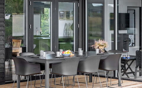 Emelina - 300M from the Sea: Apartment, Shade, Balcony, Chair, Fence, Outdoor Furniture, Aluminium, Artificial Turf