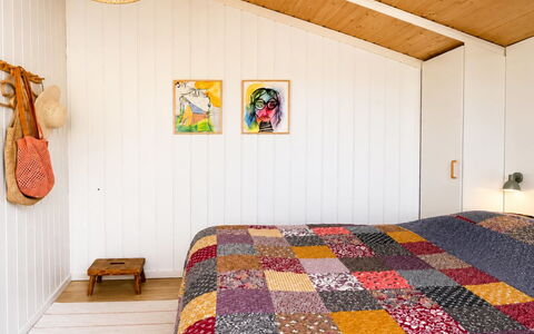 Lirim - 400M from the Sea: Interior Design, Bedroom, Wood, Flooring, Bed, Floor, Linens, Ceiling, Furniture, Textile