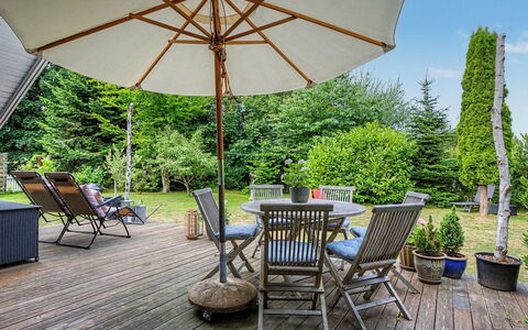 Lirim - 400M from the Sea: Furniture, Outdoor Furniture, Wood, Chair, Umbrella, Table, Outdoor Table, Flowerpot, Kitchen & Dining Room Table, Garden