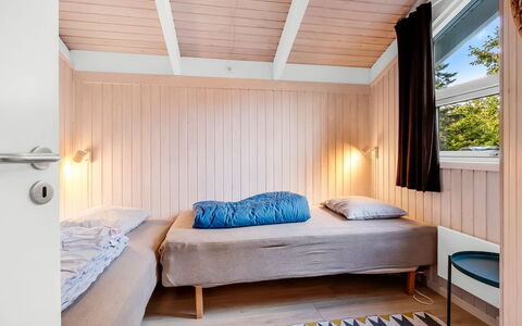 Edvard - 300M from the Sea: Wood, Interior Design, Flooring, Ceiling, Floor, Bedroom, Bed, Furniture, Room, Wood Stain