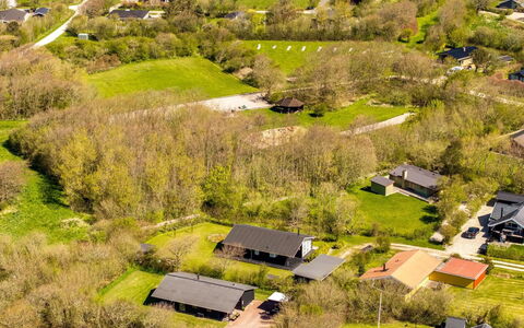 Jaane - 250M to the Fjord: Residential Area, Bird'S-Eye View, Landscape, Aerial Photography, Plain, Land Lot, Rural Area, Suburb, Home, Human Settlement