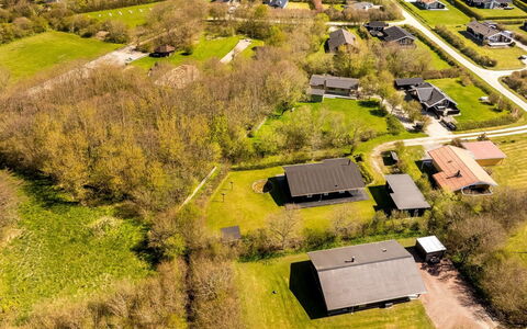 Jaane - 250M to the Fjord: Residential Area, Landscape, Bird'S-Eye View, Plain, Land Lot, Rural Area, Aerial Photography, Suburb, Estate, Field