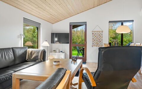 Jaane - 250M to the Fjord: Door, Balcony, Chair, Outdoor Furniture, Yard, Driveway, Houseplant, Courtyard, Walkway, Flowerpot