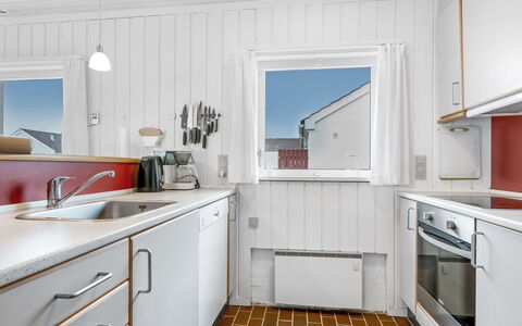 Ketilbiorn - 700M from the Sea: Kitchen, Flooring, Countertop, Major Appliance, Kitchen Sink, Interior Design, Kitchen Appliance, Floor, Sink, Tap