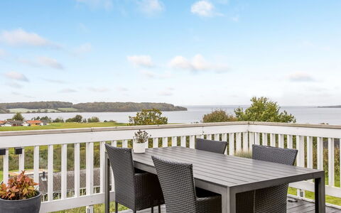 Albine - 500M from the Sea: Furniture, Wood Flooring, Deck, Porch, Chair, Hardwood, Wood Stain, Balcony, Kitchen & Dining Room Table, Outdoor Furniture