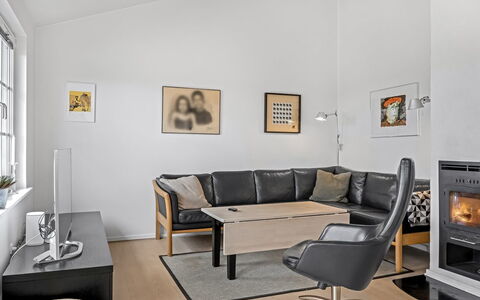 Albine - 500M from the Sea: Furniture, Flooring, Interior Design, Floor, Wood, Couch, Apartment, Living Room, Ceiling, Room