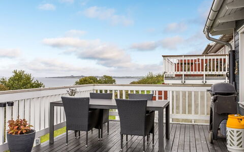 Albine - 500M from the Sea: Wood, Porch, Wood Flooring, Deck, Floor, Furniture, Hardwood, Balcony, Outdoor Furniture, Wood Stain