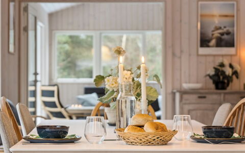 Amitola - 800M from the Sea: Furniture, Wood, Interior Design, Table, Dining Room, Kitchen & Dining Room Table, Flooring, Chair, Tableware, Floor