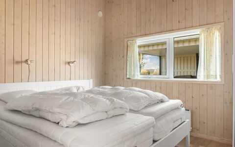 Tjorven - 400M from the Sea: Bedroom, Bed, Wood, Interior Design, Bed Sheet, Bedding, Floor, Ceiling, Flooring, Furniture