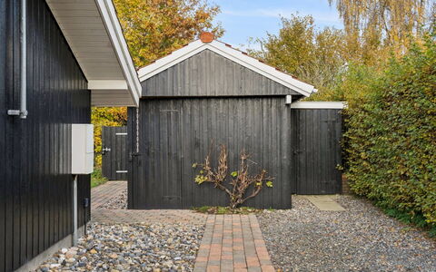 Gyda - 840M from the Sea: Wood, Door, Groundcover, Siding, Garden, Garden Buildings, Backyard, Shade, Yard, Shed