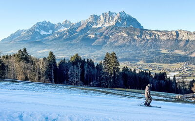 Sankt Johann in Tirol 25: Sky, Snow, Mountainous Landforms, Winter, Mountain, Mountain Range, Terrain, Geological Phenomenon, Freezing, Glacial Landform