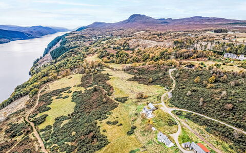 Wester Bunloit: Natural Landscape, Highland, Landscape, Hill, Terrain, Fell, Chaparral, Hill Station, Slope, Aerial Photography