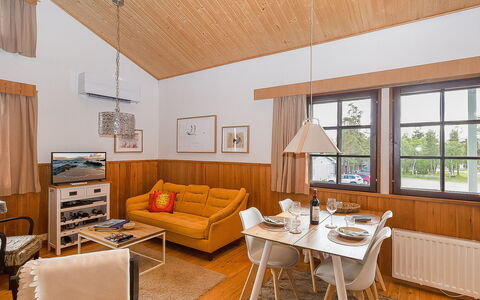 Maijantupa: Interior Design, Furniture, Wood, Flooring, Ceiling, Floor, Room, Couch, Living Room, Home