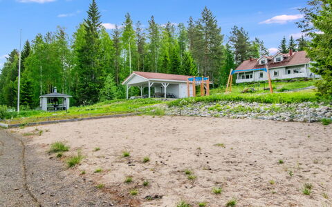 Vuokatti Villas Karhu: Boat, Blue, Watercraft, Boats And Boating--Equipment And Supplies, Port, Waterway, Harbor, Marina, Naval Architecture, Channel
