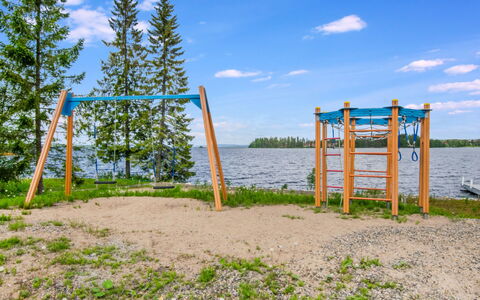 Vuokatti Villas Ilves: Boat, Blue, Watercraft, Boats And Boating--Equipment And Supplies, Port, Waterway, Harbor, Marina, Naval Architecture, Channel