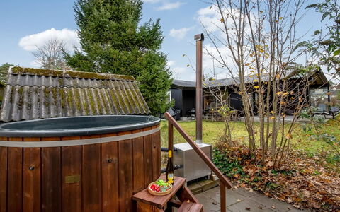 Anelle - 100M from the Sea: Garden, Hardwood, Wood Stain, Backyard, Design, Yard, Eco Hotel, Garden Buildings, Deck, Outdoor Structure