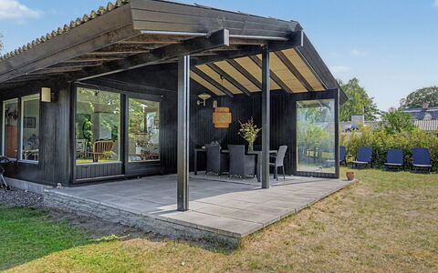 Anelle - 100M from the Sea: Wood, Roof, Porch, Garden Buildings, Door, Home, Shade, Cottage, Outdoor Structure, Shed