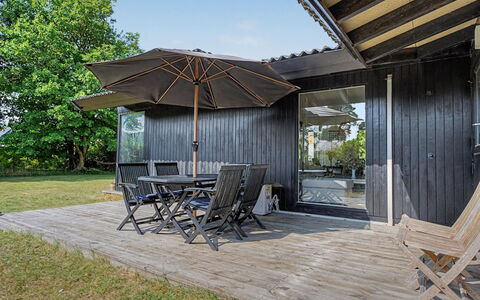 Anelle - 100M from the Sea: Wood, Porch, Shade, Home, Deck, Door, Hardwood, Plank, Cottage, Outdoor Furniture