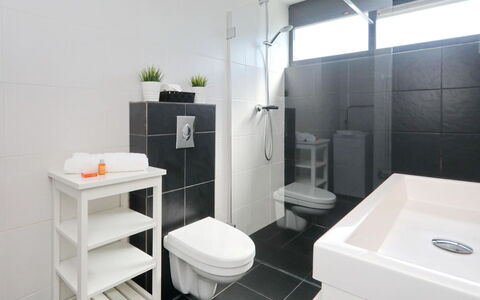 Noordwijkerhout 300: Flooring, Interior Design, Plumbing Fixture, Floor, Bathroom, Bathroom Cabinet, Sink, Tap, Tile, Toilet