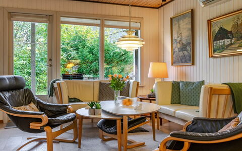 Mika - 300M from the Sea: Cottage, Backyard, Yard, Garden Buildings, Shed, Siding, Outdoor Furniture, Log Cabin, Outdoor Structure, Shack