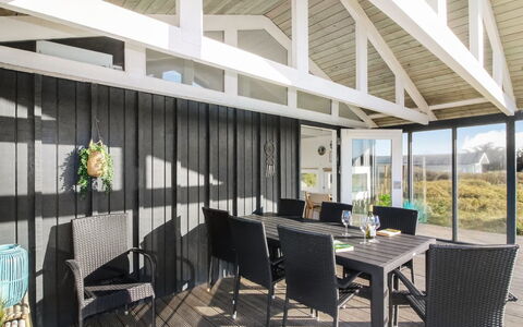 Kanutte - 250M from the Sea: Wood, Furniture, Apartment, Room, Ceiling, Wood Stain, Chair, Hardwood, Varnish, Lumber
