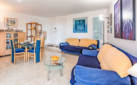 Villa Botrel: Furniture, Interior Design, Apartment, Couch, Flooring, Floor, Living Room, Ceiling, Room