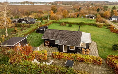 Hjalma - 250M to the Fjord: House, Roof, Residential Area, Home, Landscape, Rural Area, Cottage, Land Lot, Plain, Groundcover