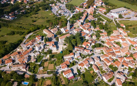 Golden Roots: Residential Area, House, Neighbourhood, Bird'S-Eye View, Town, Landscape, Suburb, Home, Aerial Photography, Urban Design