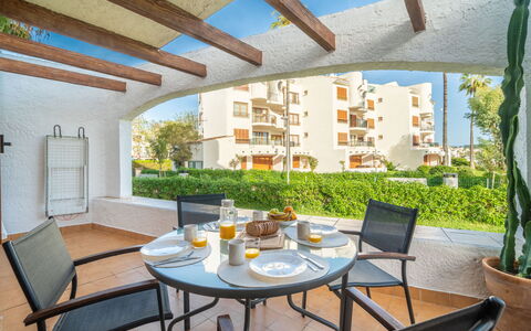 Carabela Chic: Residential Area, Apartment, Home, Urban Design, Balcony, Resort, Kitchen & Dining Room Table, Condominium, Estate, Shade