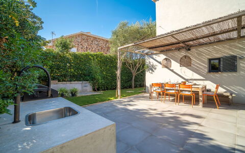 Can Popi: Composite Material, Outdoor Furniture, Garden, Shade, Backyard, Swimming Pool, Landscaping, Concrete, Estate, Chair