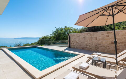 Marmonte: Water, Swimming Pool, Outdoor Furniture, Composite Material, Resort, Leisure, Shade, Sunlounger, Umbrella, Eco Hotel