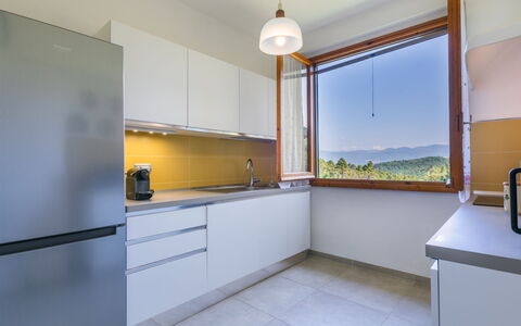 Giorgina: Interior Design, Kitchen, Flooring, Countertop, Wood, Ceiling, Cabinetry, Kitchen Appliance, Floor, Major Appliance