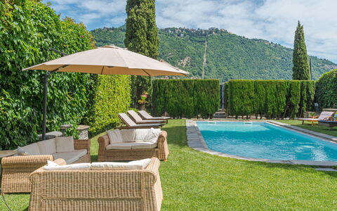 Gallietta: Swimming Pool, Hill, Leisure, Outdoor Furniture, Garden, Mountain Range, Eco Hotel, Shade, Valley, Landscaping