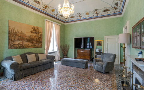 Gallietta: Wall, Flooring, Interior Design, Floor, Furniture, Ceiling, Lighting, Room, Living Room, Carpet
