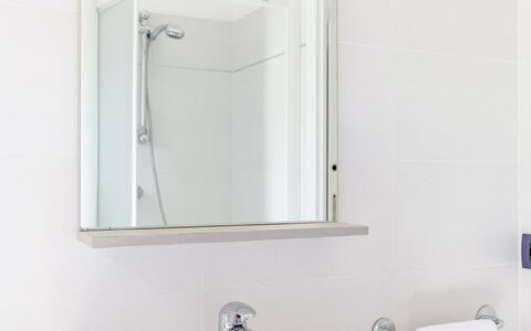 Villa Altavista: Bathroom Sink, Interior Design, Plumbing Fixture, Wall, Bathroom, Sink, Tap, Mirror, Flooring, Plumbing