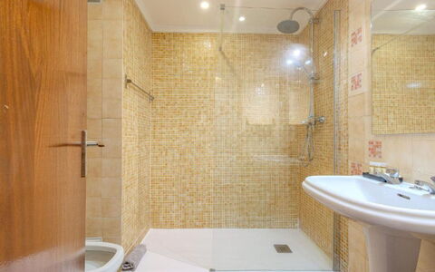 Ivone - Sunny Way: Bathroom, Plumbing Fixture, Flooring, Floor, Interior Design, Plumbing, Tile, Shower, Tap, Shower Head