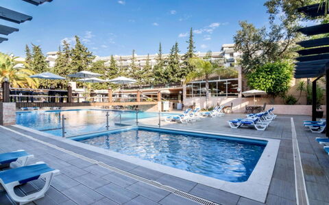 Joyce - Sunny Way: Swimming Pool, Apartment, Composite Material, Resort, Condominium, Outdoor Furniture, Hotel, Shade, Umbrella, Eco Hotel