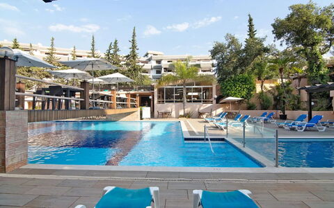 Lima - Sunny Way: Swimming Pool, Resort, Outdoor Furniture, Apartment, Sunlounger, Shade, Umbrella, Condominium, Hotel, Eco Hotel