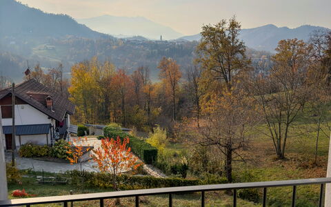Alma Montis - Frabosa Sottana: Mountainous Landforms, Hill, Landscape, Hill Station, Morning, Mountain Range, Fence, Slope, Handrail, Valley