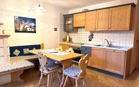 Appartamento Ghezzi: Furniture, Interior Design, Room, Ceiling, Cabinetry, Chair, Wood Stain, Hardwood, Drawer, Desk