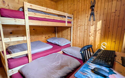 Ember: Bunk Bed, Bedroom, Wood, Bed, Furniture, Floor, Interior Design, Flooring, Bed Sheet, Bedding