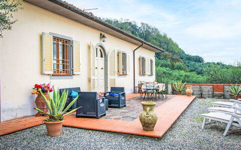 Villa Malula: Flowerpot, House, Home, Houseplant, Outdoor Furniture, Yard, Balcony, Eco Hotel, Hacienda, Courtyard